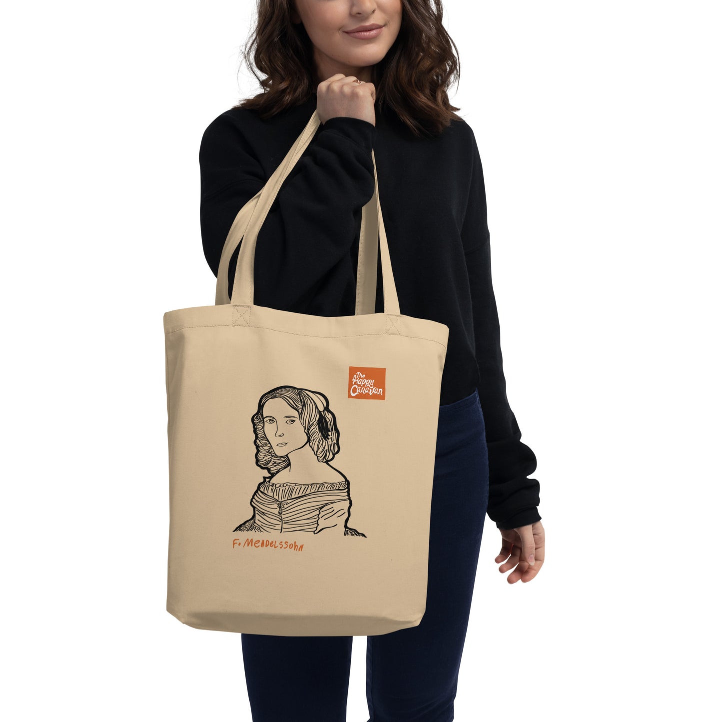 F. Mendelssohn Tote Bag w/Gussets