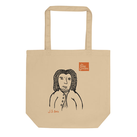 J.S. Bach Tote Bag w/Gussets