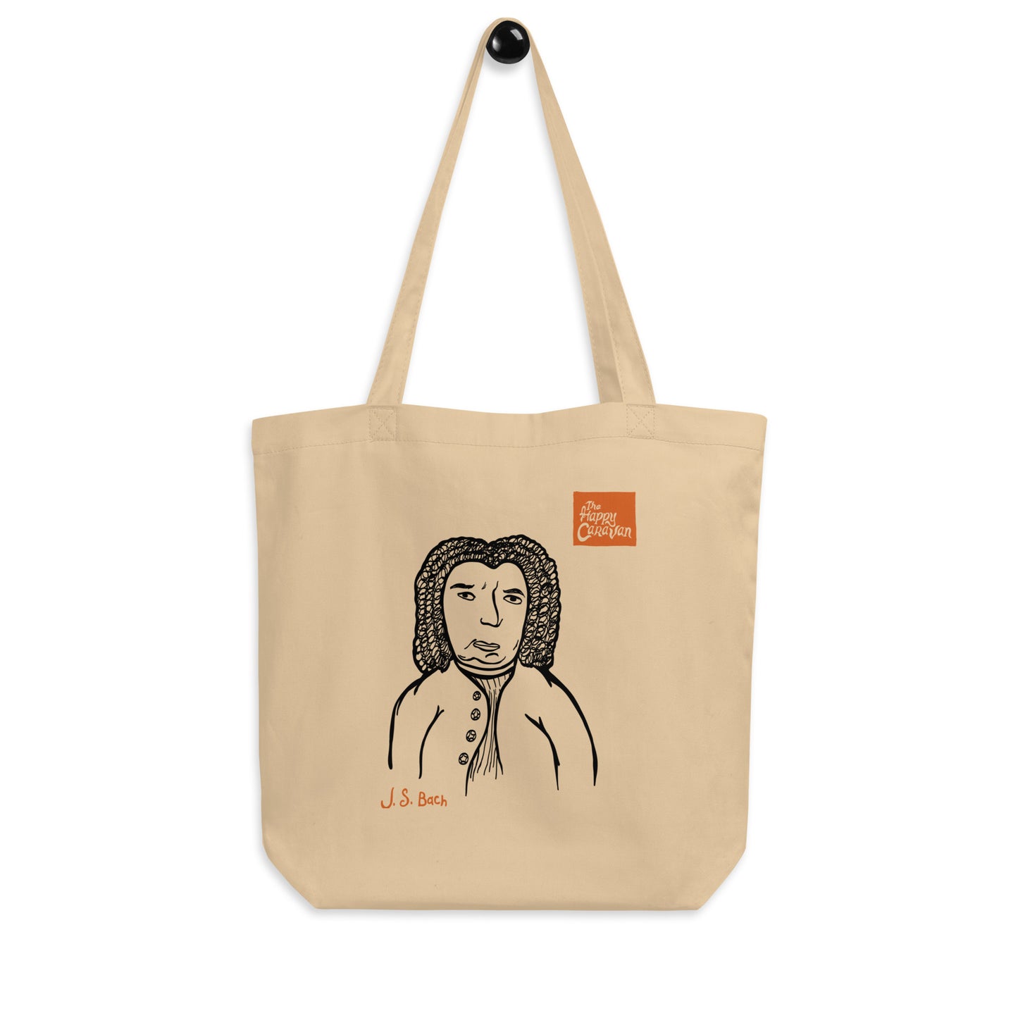 J.S. Bach Tote Bag w/Gussets