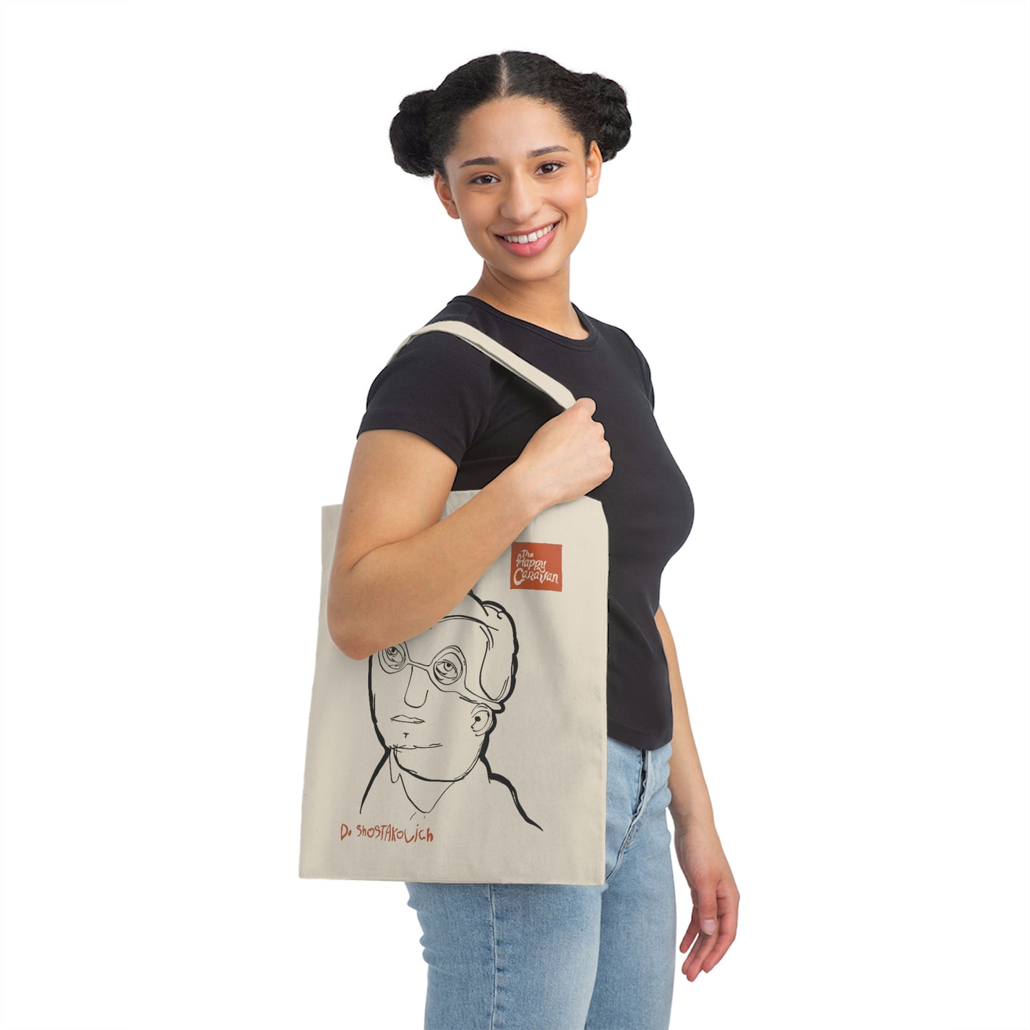 D. Shostakovich Canvas Tote Bag