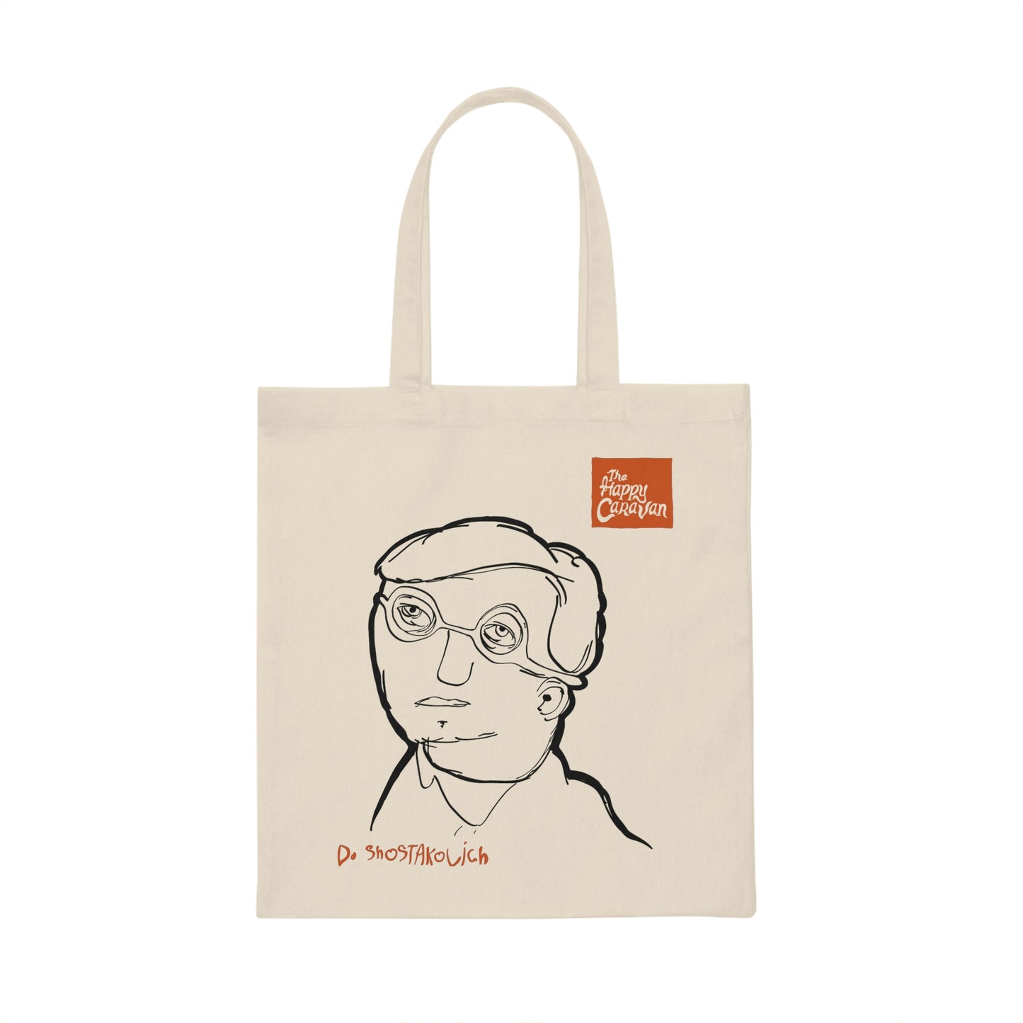 D. Shostakovich Canvas Tote Bag